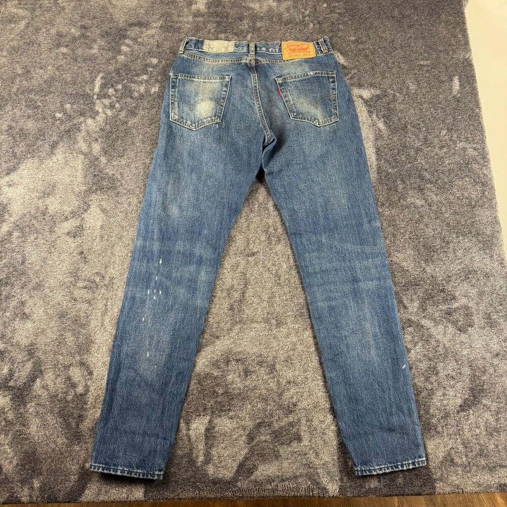 Levi's 1967 LVC Vintage 505-0217 Raw Selvedge Denim Jeans 29 (29X29.5) Big E - Picture 7 of 16